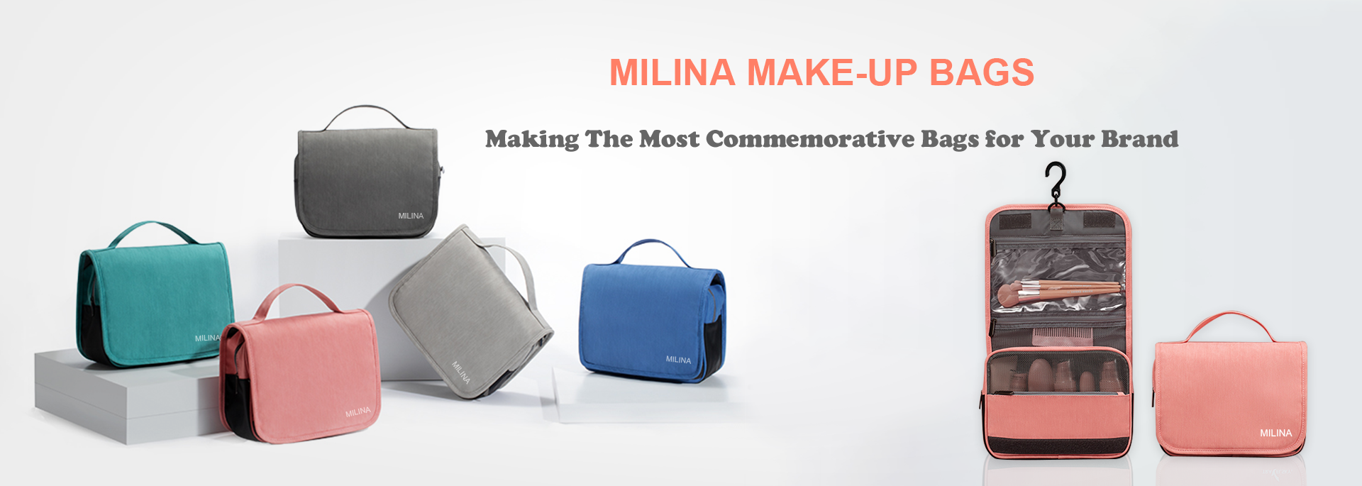 Make-up bags ad