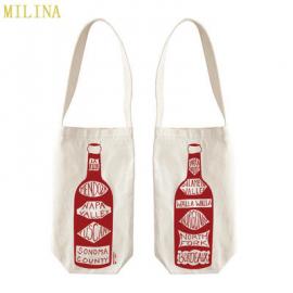Business 1 piece wine gift bags with custom logo